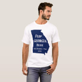 Flip Georgia Blue voor 2024 T-shirt (Voorkant volledig)