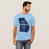 Flip Georgia Blue voor 2024 T-shirt (Voorkant volledig)
