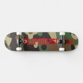 Flip kant voor de echte skateboarders camo persoonlijk skateboard (Horizontaal)