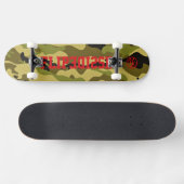 Flip kant voor de echte skateboarders camo persoonlijk skateboard (Horizontaal)