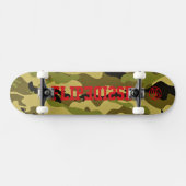 Flip kant voor de echte skateboarders camo persoonlijk skateboard (Horizontaal)