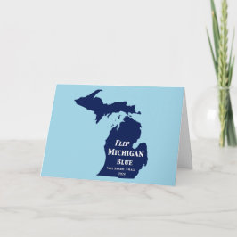 Flip Michigan Blue voor 2024 Kaart