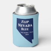 Flip Nevada Blue voor 2024 Blikjeskoeler (Blikje Voorkant)