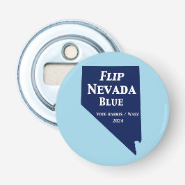 Flip Nevada Blue voor 2024 Button Flesopener
