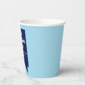 Flip Nevada Blue voor 2024 Papieren Bekers (Links)