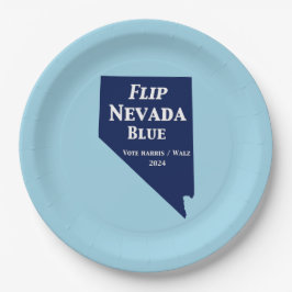 Flip Nevada Blue voor 2024 Papieren Bordje
