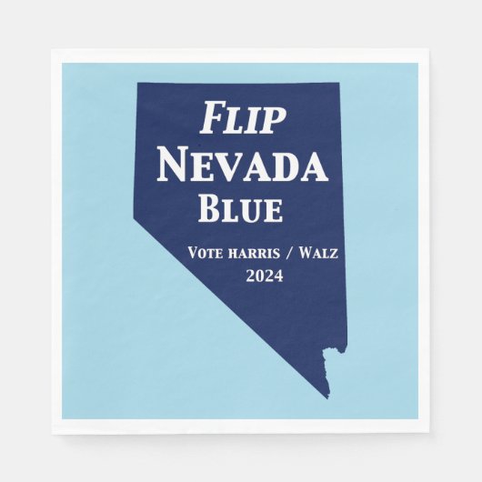 Flip Nevada Blue voor 2024 Servet (Voorkant)