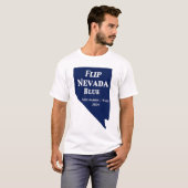 Flip Nevada Blue voor 2024 T-shirt (Voorkant volledig)