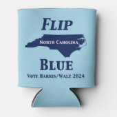 Flip North Carolina Blauw in 2024 Blikjeskoeler (Voorkant)