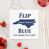 Flip North Carolina Blauw in 2024 Servet (Insitu)