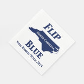 Flip North Carolina Blauw in 2024 Servet (Hoek)