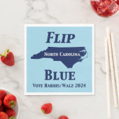 Flip North Carolina Blauw in 2024 Servet (Insitu)