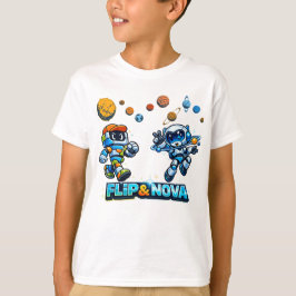 FLIP & NOVA: Galaxy Leeravontuur T-shirt