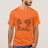 FLIP & NOVA: Galaxy Leeravontuur T-shirt (Voorkant)
