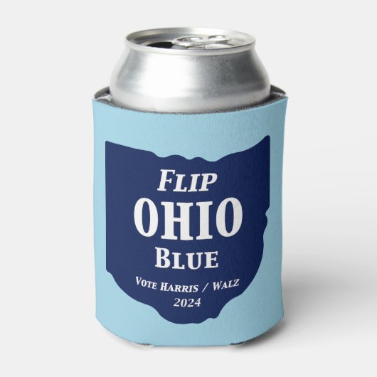 Flip Ohio Blue voor 2024 Blikjeskoeler (Blikje Voorkant)