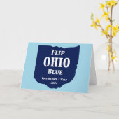 Flip Ohio Blue voor 2024 Kaart (Gele Bloem)