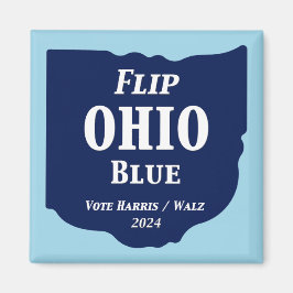 Flip Ohio Blue voor 2024 Magneet