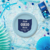 Flip Ohio Blue voor 2024 Papieren Bordje (Feest)
