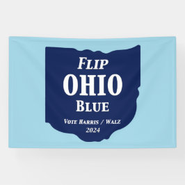Flip Ohio Blue voor 2024 Spandoek