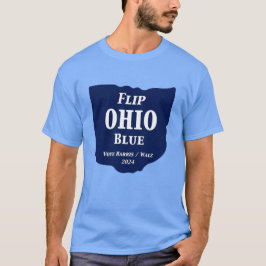 Flip Ohio Blue voor 2024 T-shirt