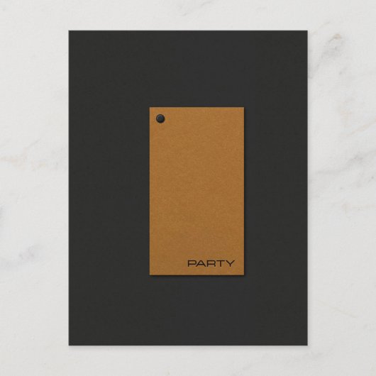 Flip Party Invitation Uitnodiging Briefkaart (Voorkant)