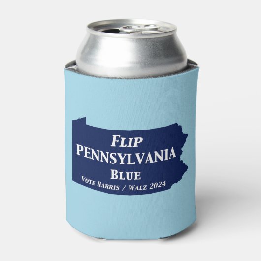 Flip Pennsylvania Blue in 2024 Blikjeskoeler (Blikje Voorkant)