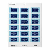 Flip Pennsylvania Blue in 2024 Etiket (Full Sheet)