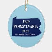 Flip Pennsylvania Blue in 2024 Keramisch Ornament (Links)