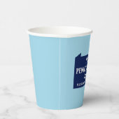 Flip Pennsylvania Blue in 2024 Papieren Bekers (Rechts)