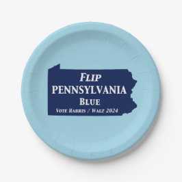 Flip Pennsylvania Blue in 2024 Papieren Bordje