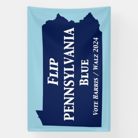 Flip Pennsylvania Blue in 2024 Spandoek (Verticaal)