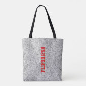 Flip Side For The Real Skateboarders Halftone Tote Bag (Achterkant)