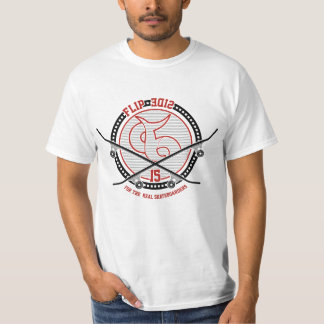 Flip Side For The Real Skateboarders T-shirt