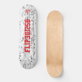 Flip side voor de echte skateboarders persoonlijk skateboard (Voorkant)