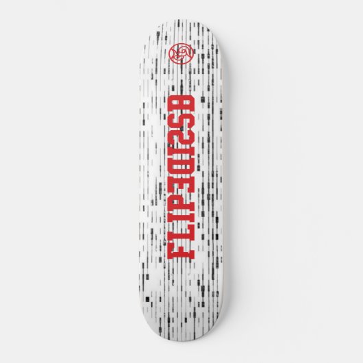 Flip side voor de echte skateboarders persoonlijk skateboard (Voorkant)