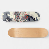 Flip side voor de echte skateboarders persoonlijk skateboard (Horizontaal)