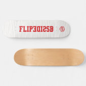 Flip side voor de echte skateboarders persoonlijk skateboard (Horizontaal)