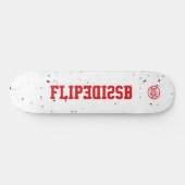 Flip side voor de echte skateboarders persoonlijk skateboard (Horizontaal)