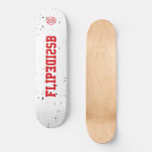 Flip side voor de echte skateboarders persoonlijk skateboard (Voorkant)