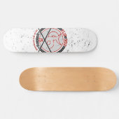 Flip side voor de echte skateboarders persoonlijk skateboard (Horizontaal)