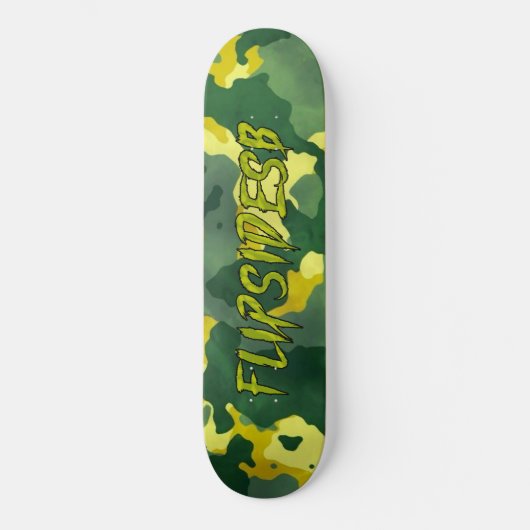 Flip Side Zombie Monster Persoonlijk Skateboard (Voorkant)