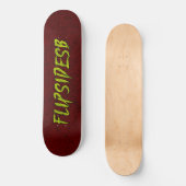 Flip Side Zombie Monster Persoonlijk Skateboard (Voorkant)