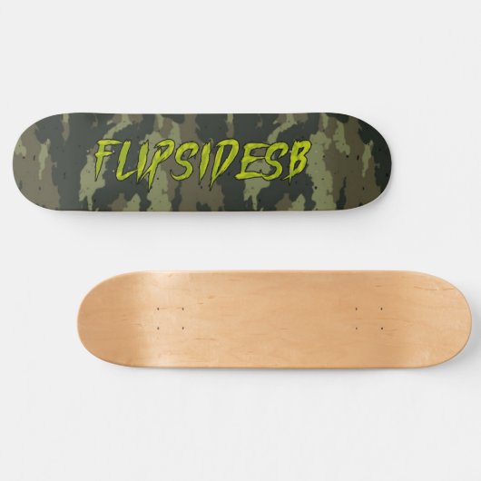 Flip Side Zombie Monster Persoonlijk Skateboard (Horizontaal)