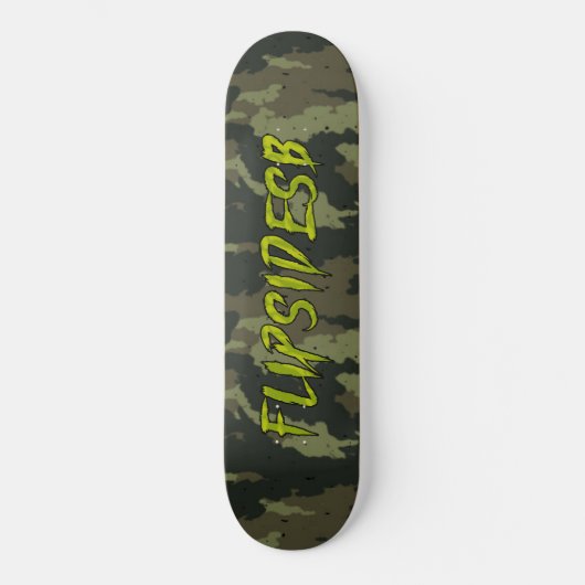 Flip Side Zombie Monster Persoonlijk Skateboard (Voorkant)