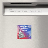 Flip The House Stem Blauw 2026 Magneet (Insitu (Vaatwasser))