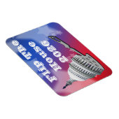 Flip The House Stem Blauw 2026 Magneet (Rechterzijde)
