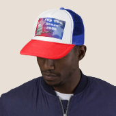Flip The House Stem Blauw 2026 Trucker Pet (In situ)