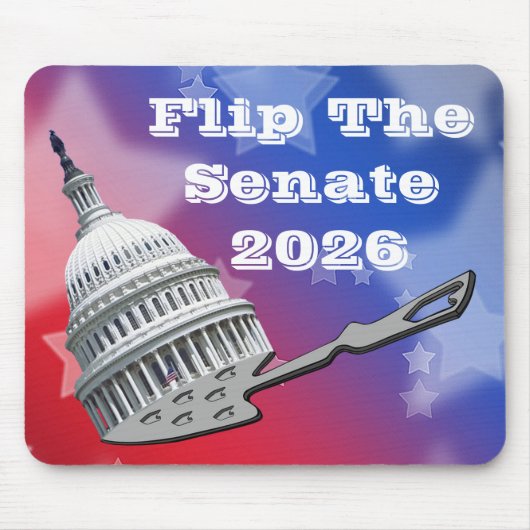 Flip The Senate Vote 2026 Muismat (Voorkant)