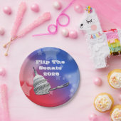 Flip The Senate Vote 2026 Papieren Bordje (Feest)