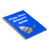 Flip The Senate Vote Blue 2026 Notitieboek (Rechterzijde)